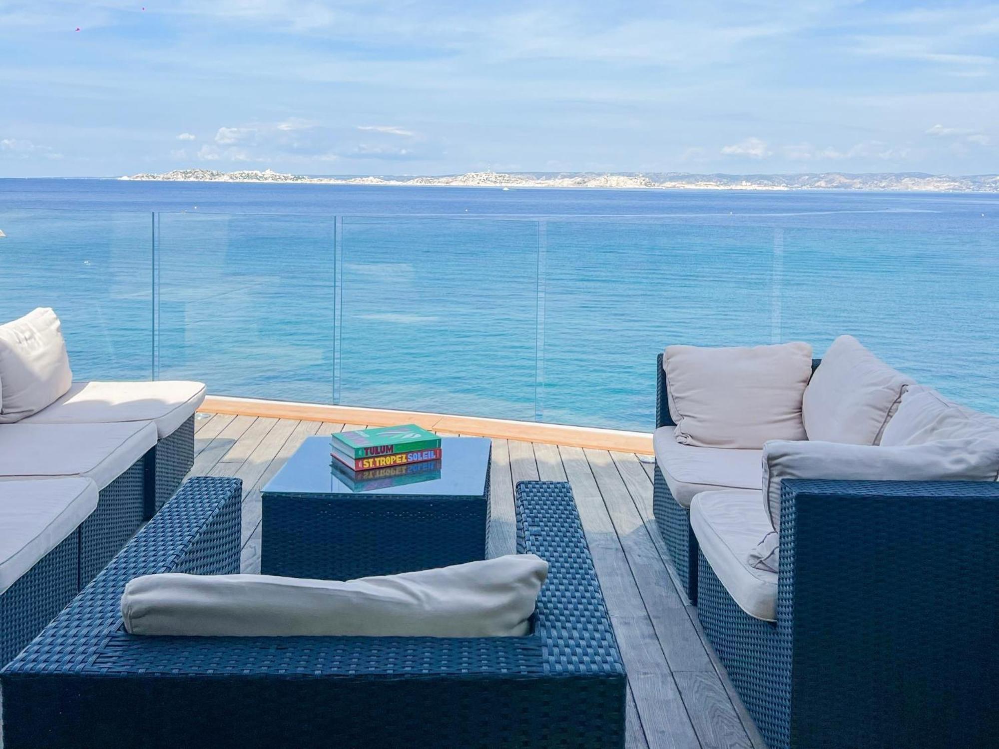Villa Luxe Vue Mer Panoramique - Sauna-Hamam - Jacuzzi 마르세유 외부 사진
